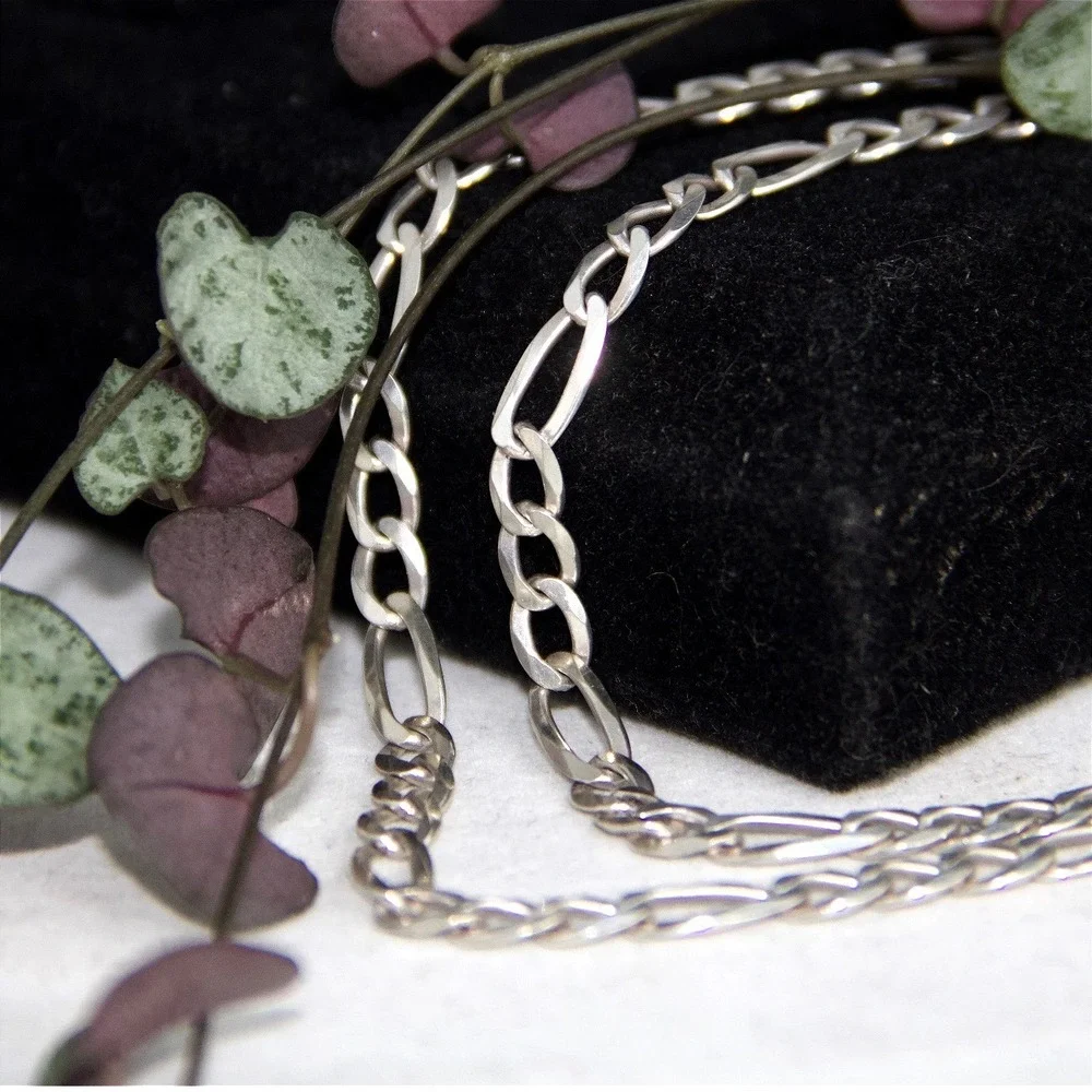 Sterling silver figaro
